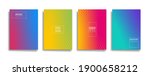 bright gradient color abstract... | Shutterstock .eps vector #1900658212