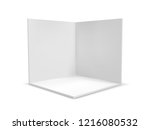 cube box or corner room... | Shutterstock .eps vector #1216080532