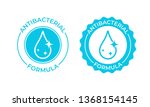 antibacterial formula vector... | Shutterstock .eps vector #1368154145