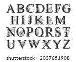 Vector Decorative Alphabet With ...