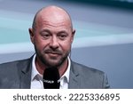 Small photo of Julien Varlet, consultant for the television TV channel Canal+ (Canal Plus), during the Rolex Paris Masters, ATP Masters 1000 tennis tournament, on November 5, 2022 at Accor Arena in Paris, France.