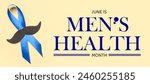 Banner for men's health month...