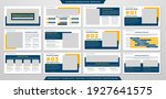 multipurpose presentation... | Shutterstock .eps vector #1927641575