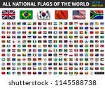 all national flags of the world ... | Shutterstock .eps vector #1145588738
