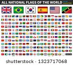 all national flags of the world ... | Shutterstock .eps vector #1323717068