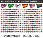 all national flags of the world ... | Shutterstock .eps vector #1538873132