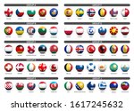 european soccer tournament... | Shutterstock .eps vector #1617245632