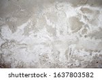 Salted stain on cement wall texture image with copy space.