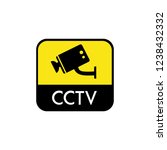 modern cctv icon | Shutterstock .eps vector #1238432332