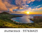 Sunrise from Hanauma Bay on Oahu, Hawaii