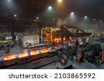 Production of metal tubes in a steel and rolling mill - architecture and technology in an industrial company 
