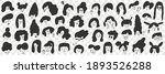 brunette female hairstyles... | Shutterstock .eps vector #1893526288