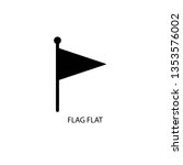 flag icon template | Shutterstock .eps vector #1353576002