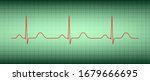 electrocardiogram show normal... | Shutterstock .eps vector #1679666695