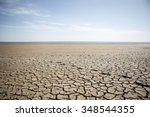 Dry Cracked Desert. The Global...