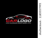 car  auto  automotive logo... | Shutterstock .eps vector #1185557995