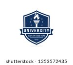 university logo template | Shutterstock .eps vector #1253572435