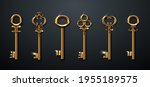 3d realistic vector collection... | Shutterstock .eps vector #1955189575