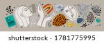 abstract art objects for an art ... | Shutterstock .eps vector #1781775995