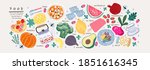 food. vector illustration ... | Shutterstock .eps vector #1851616345