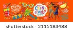 carnival and festival. vector... | Shutterstock .eps vector #2115183488