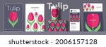 flowers and plants. tulip.... | Shutterstock .eps vector #2006157128