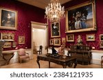 Small photo of London, England - October 6, 2023: Wallace Collection museum.Named after Sir Richard Wallace, who built the extensive collection, along with the Marquesses of Hertford, in the 18th and 19th century