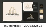 creative monogram architecture... | Shutterstock .eps vector #2006332628