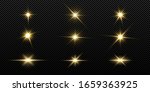light star gold png. light sun... | Shutterstock .eps vector #1659363925