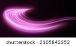 light pink twirl. curve light... | Shutterstock .eps vector #2105842352