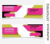 modern design  web banner... | Shutterstock .eps vector #1474247852