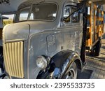 Small photo of Temecula USA - 09 04 2023: A vintage Ford truck at Chapin Winery