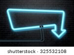 neon arrow | Shutterstock .eps vector #325532108