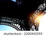 Gigantic Curve Of Eiffel Tower...
