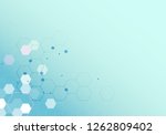 vector background with abstract ... | Shutterstock .eps vector #1262809402