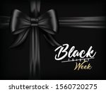 black friday banner in black ... | Shutterstock .eps vector #1560720275