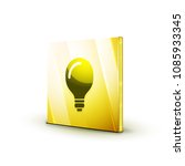light bulb  new idea concept... | Shutterstock .eps vector #1085933345