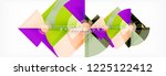 modern geometric abstract... | Shutterstock .eps vector #1225122412