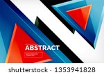 triangles repetiton geometric... | Shutterstock .eps vector #1353941828