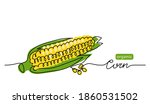 corn vector illustration ... | Shutterstock .eps vector #1860531502