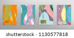 abstract universal grunge art... | Shutterstock .eps vector #1130577818