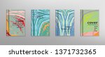 abstract vector design of book... | Shutterstock .eps vector #1371732365