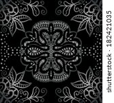 seamless background  lace... | Shutterstock .eps vector #182421035