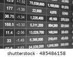stock market chart stock market ... | Shutterstock . vector #485486158
