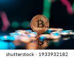 Bitcoin Cryptocurrency With...
