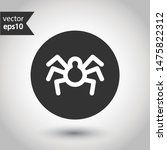 illustration of vector spider... | Shutterstock .eps vector #1475822312