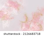 pastel pink alcohol ink... | Shutterstock .eps vector #2126683718