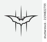 bat logo animal and vector ... | Shutterstock .eps vector #2154822755