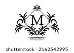 vintage elegant logo with the... | Shutterstock .eps vector #2162542995
