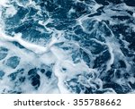 Ocean wave high angle view of...